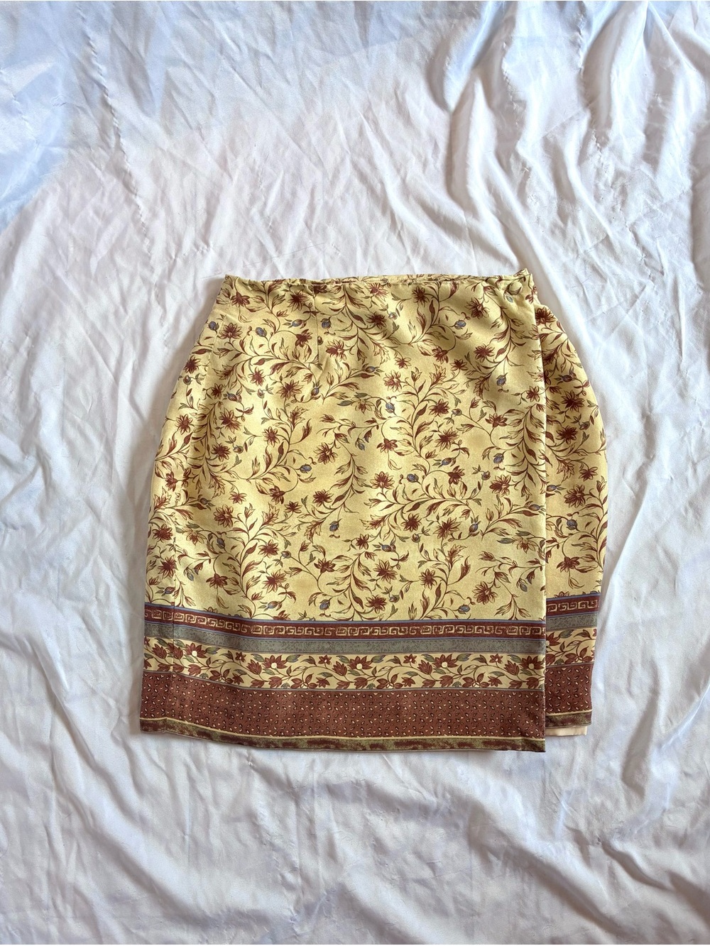 Vintage Casual Corner Floral Skirt